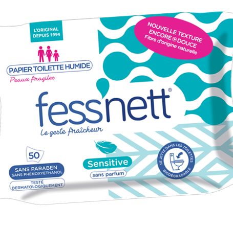 Fess'nett - Pour l'environnement, nos lingettes changent de texture !